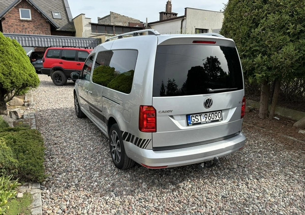 Volkswagen Caddy cena 89000 przebieg: 130000, rok produkcji 2016 z Gliwice małe 67